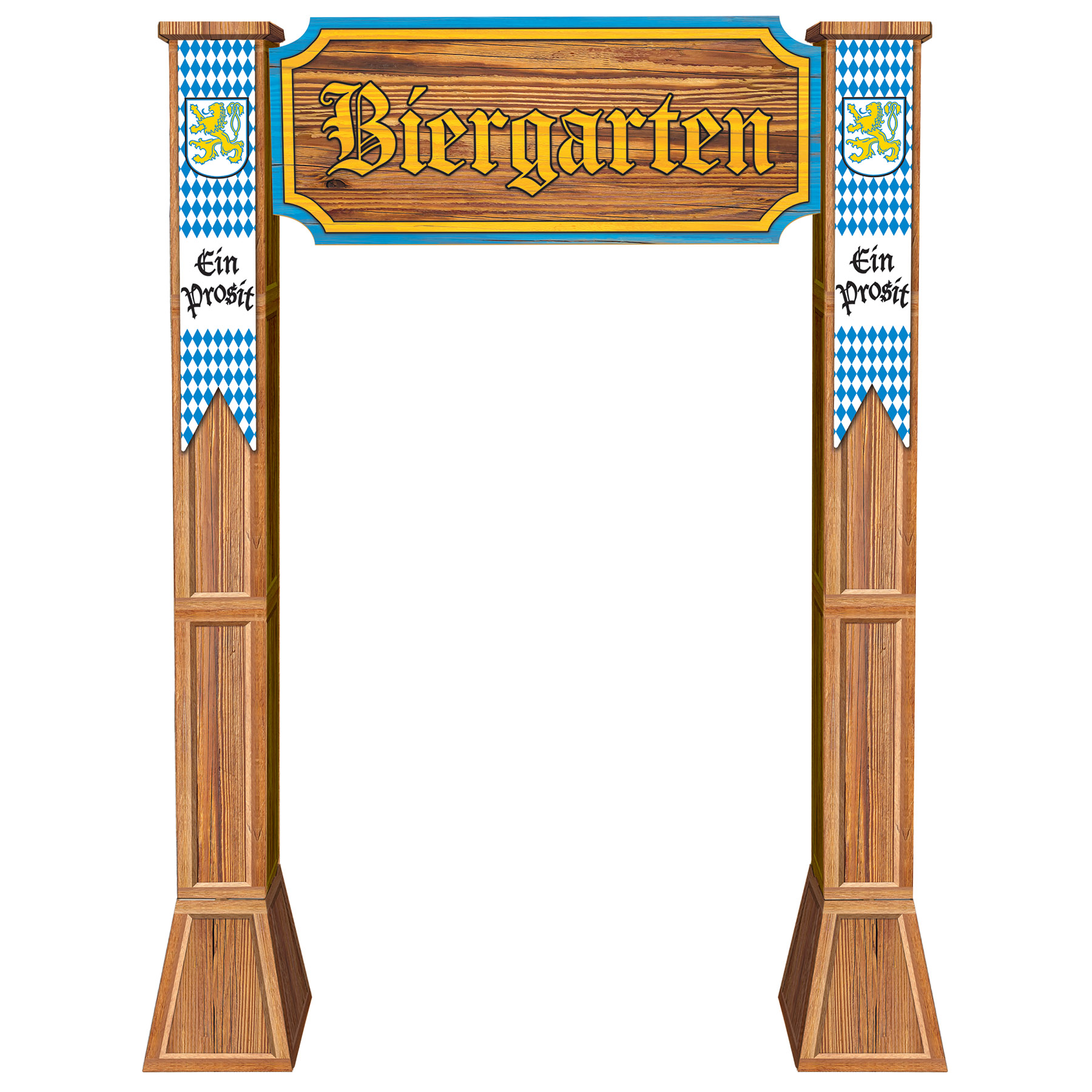 3-D Biergarten Archway Prop