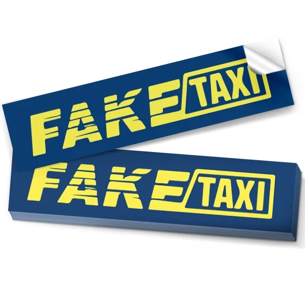 Custom Shape Bumper Sticker(8"x2.4") 1