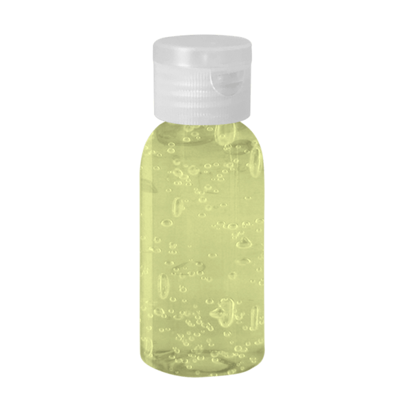1 oz. Aloe Gel in Clear Round Bottle 3