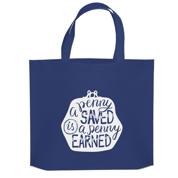 Thrifty™- Budget Tote - Screen Print 2