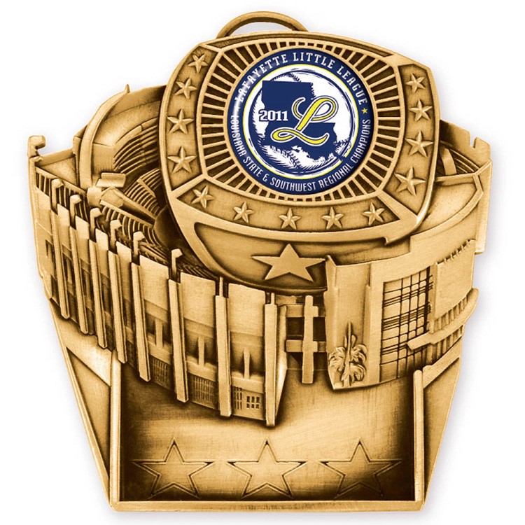 Express Vibraprint™ Stand up medal insert (3-1/2")