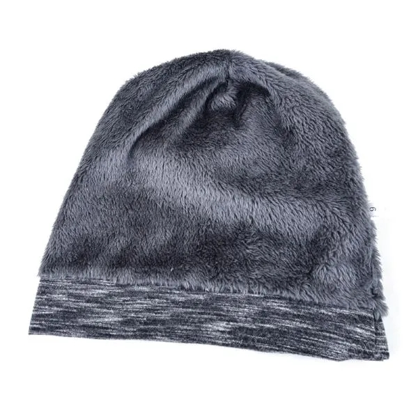 Rock Logo Hip Hop Beanie Cap with Velvet Lining for Men 4