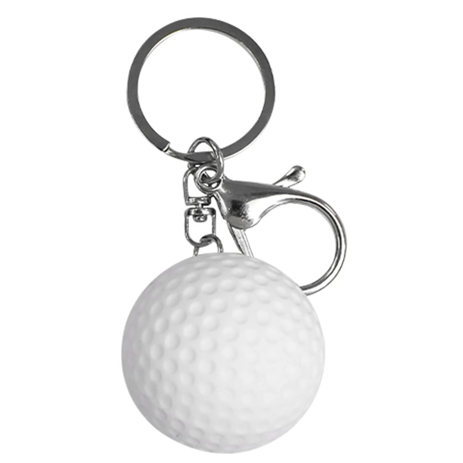 Soft Rubber Ball Keychain 1