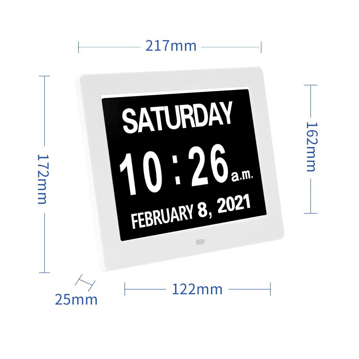 Dementia Elderly Clock Large Digital for Seniors With Date 6