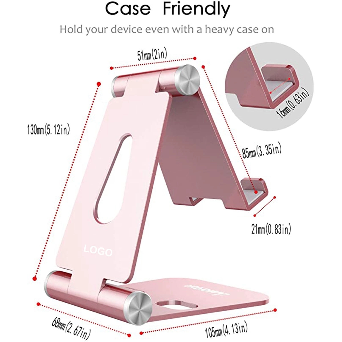Foldable Cell Phone Holder Stand, 6