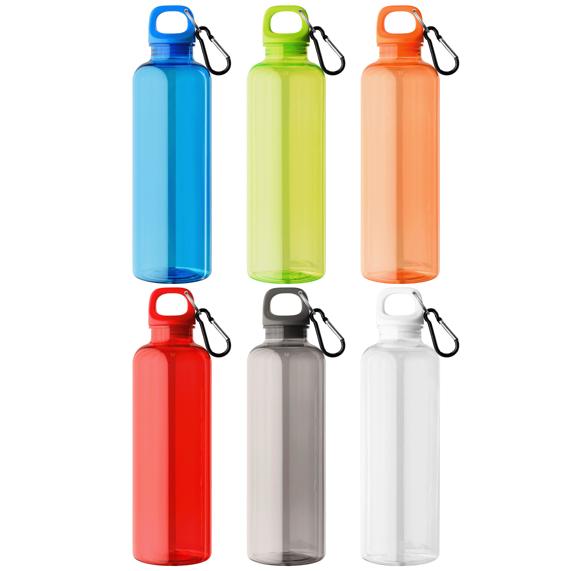 Doli rPET Carabiner Clip Screw-Top Bike Bottle - 25 oz. 5