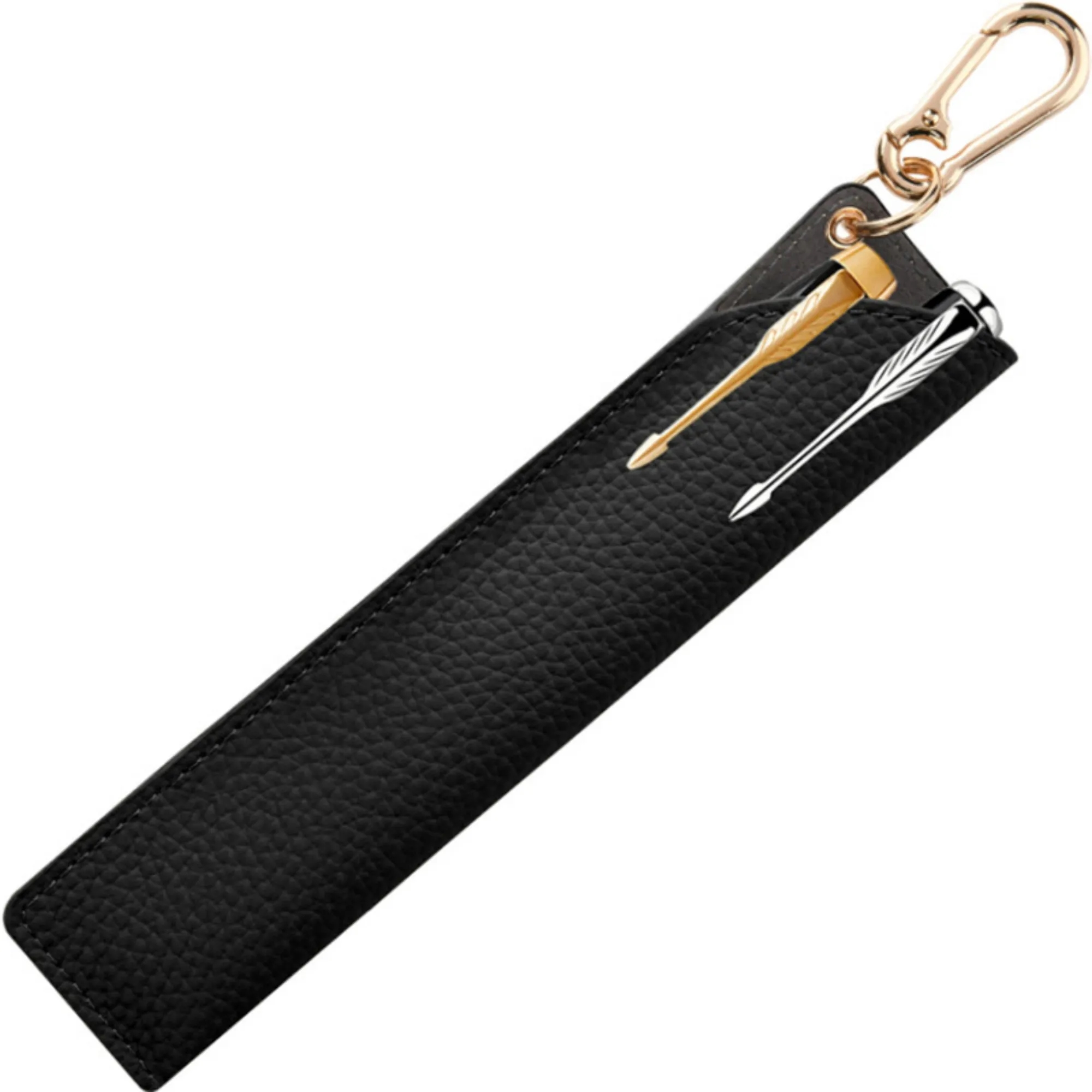 Leather Pencil Case With Keychain 6