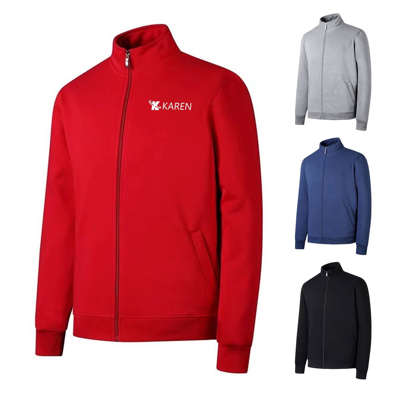 Stand Collar Jacket 2