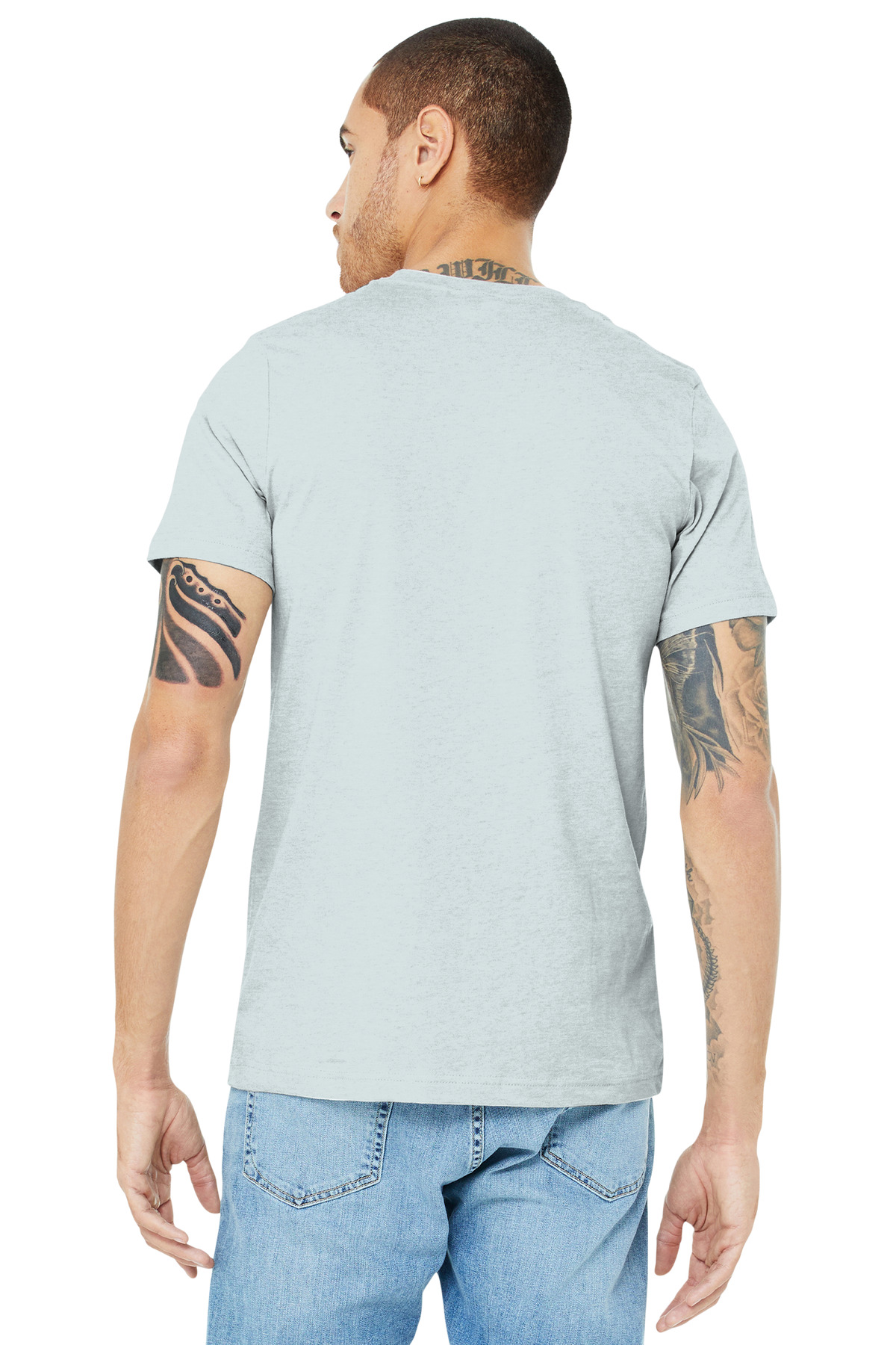 BELLA+CANVAS Unisex Heather CVC Short Sleeve Tee. BC3001CVC 521
