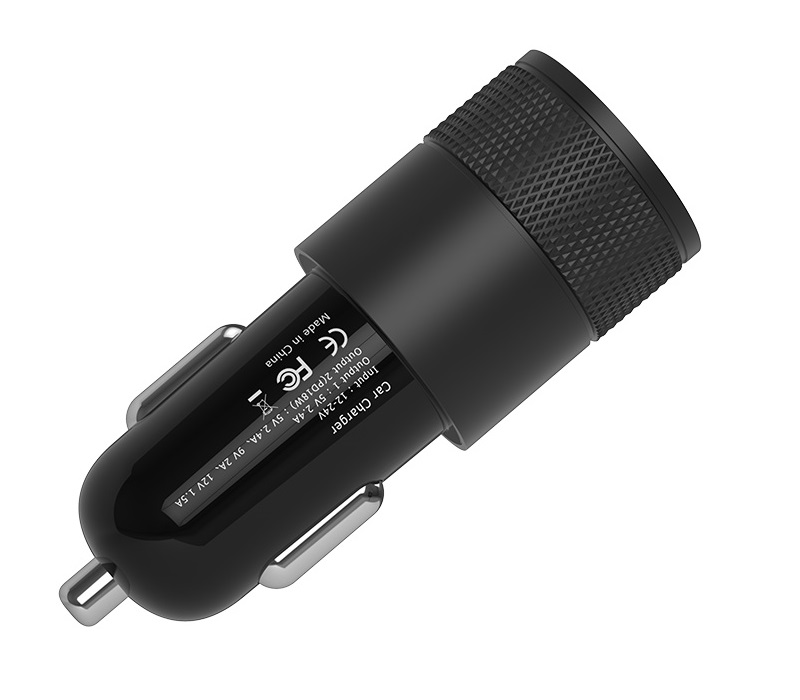 USB+PD LED Car Charger 2