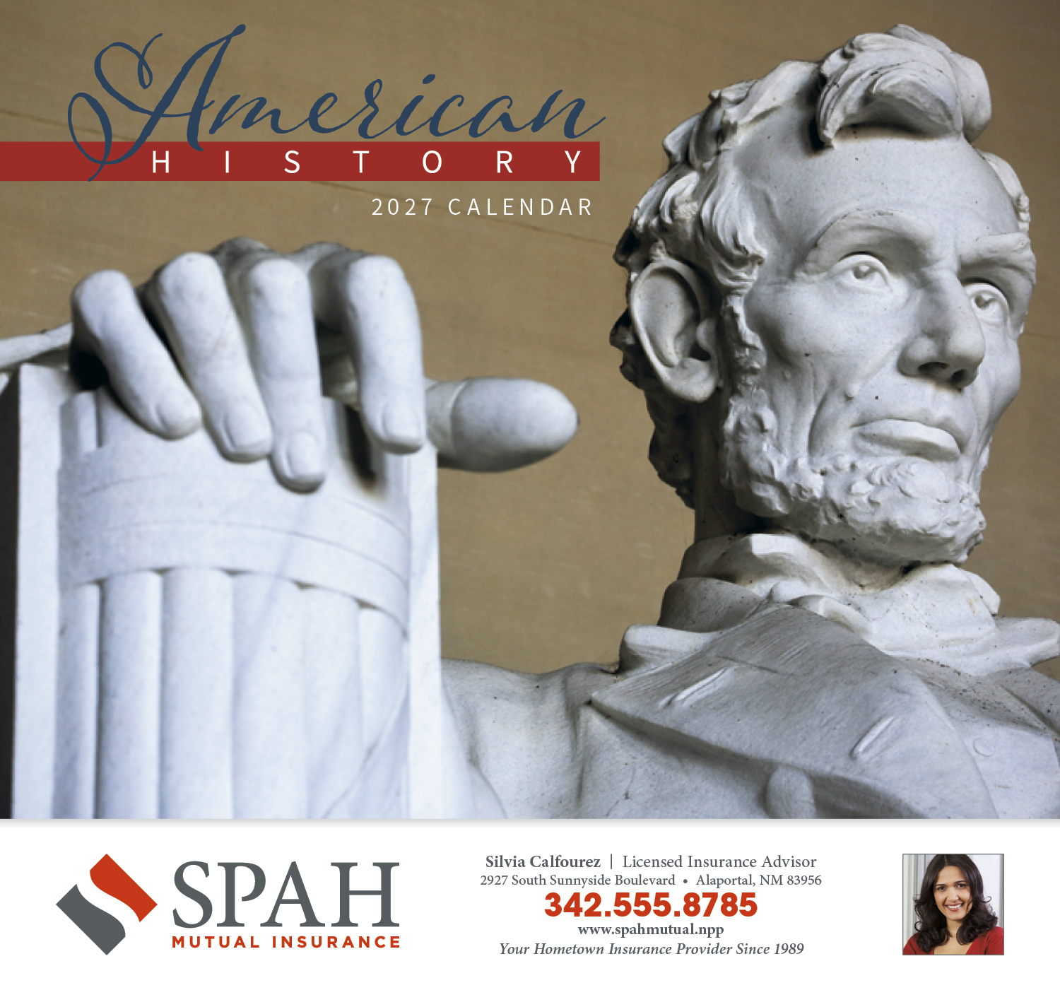 HotLine® Products American History Appointment Calendar - Stapled 23