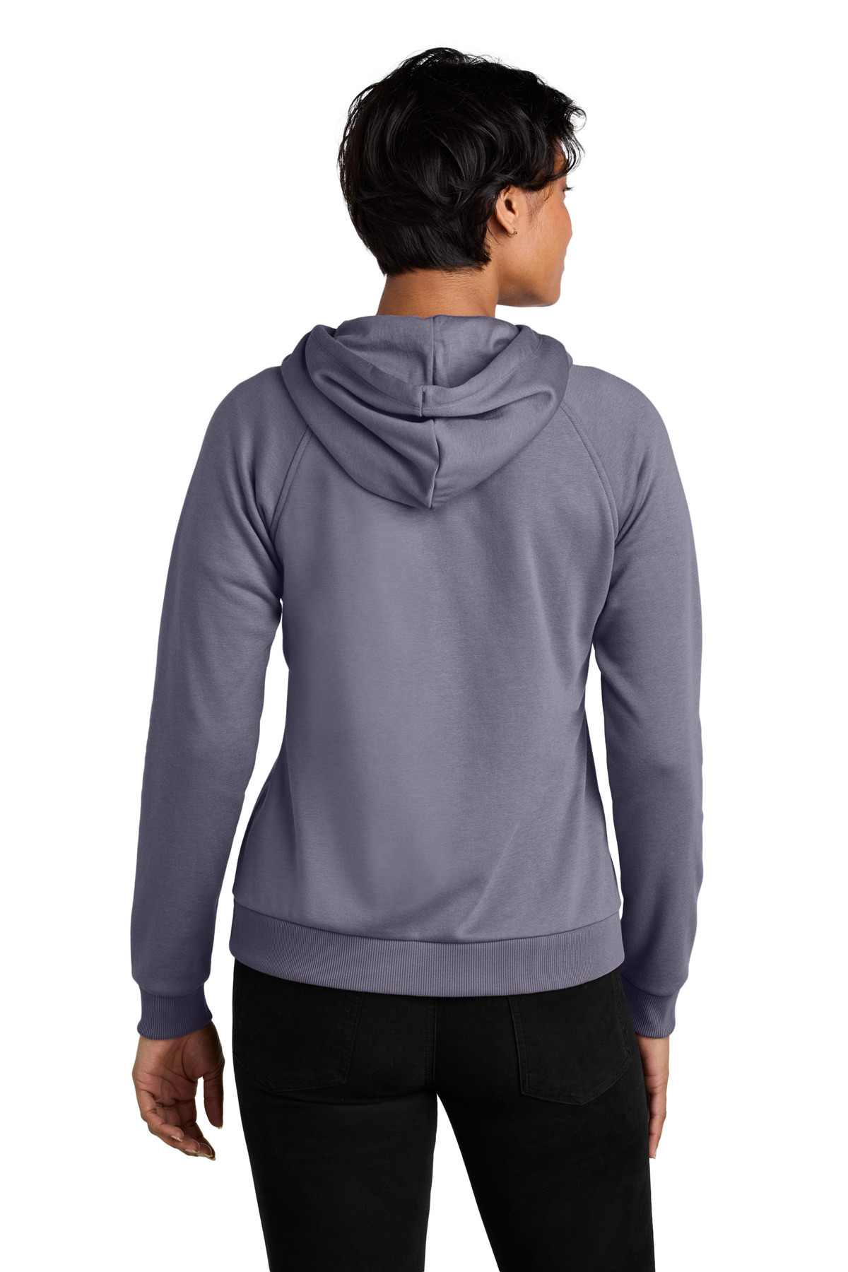 Allmade Women's Organic CVC Fleece Full-Zip Hoodie AL5003 21