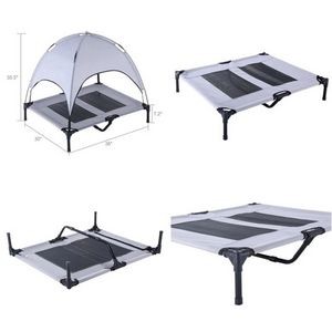 Raised Mesh Cot Cooling Dog Bed 3