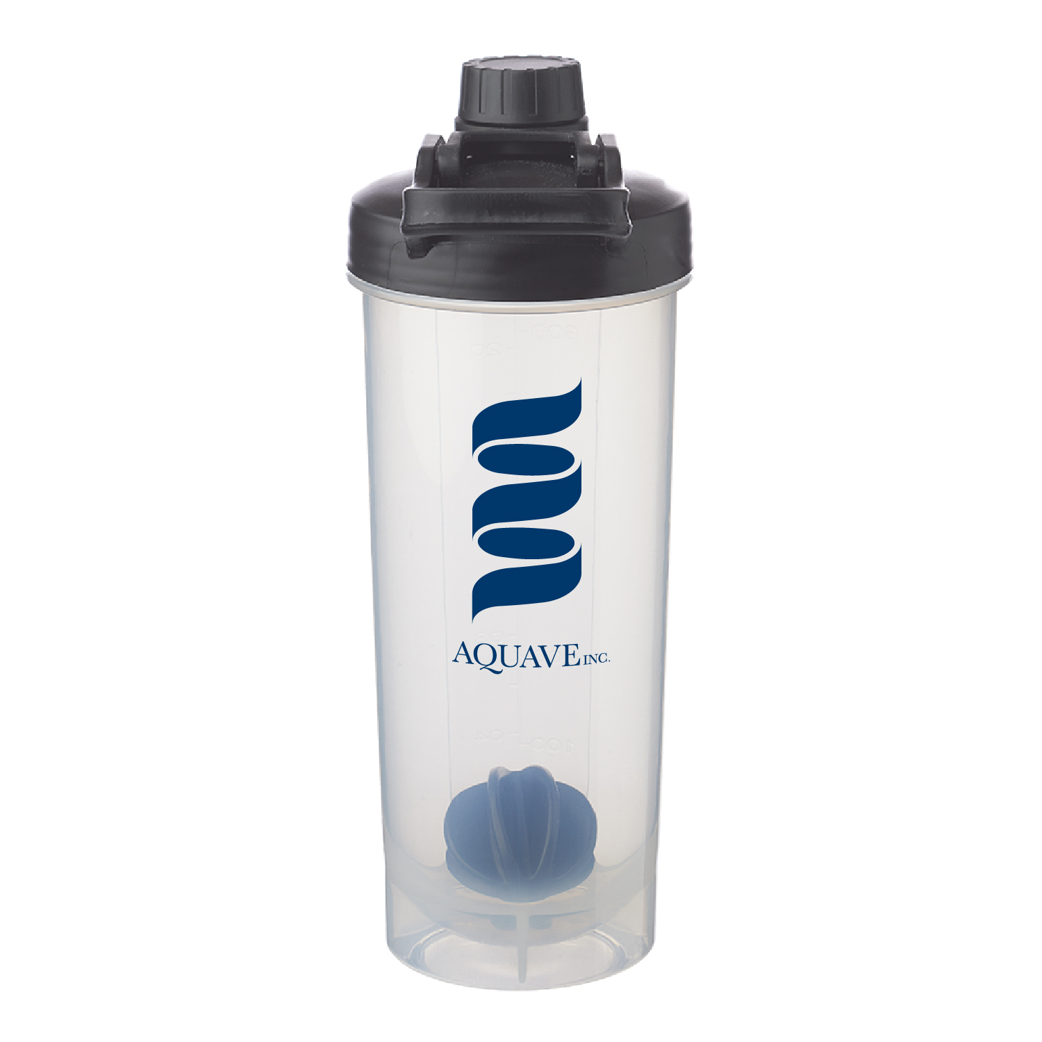24 oz. Parthenon Plastic Shaker Bottle (1 Color Imprint) 6