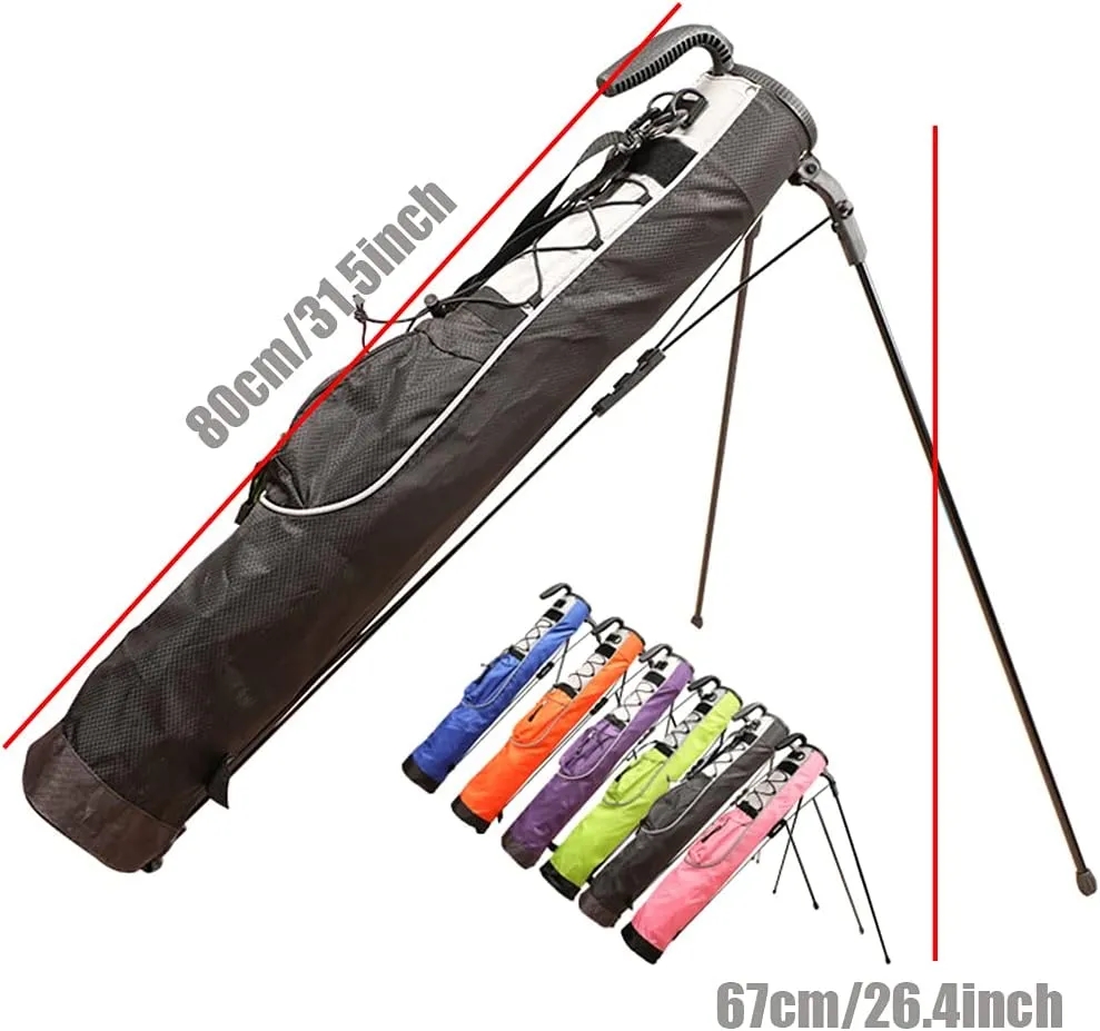 Pitch and Putt Golf Lightweight Stand Carry Bag 6
