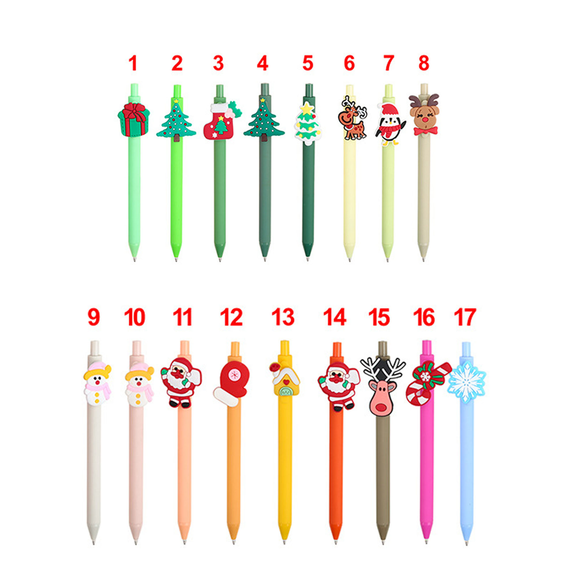 MOQ 100 pcs Christmas Design Pen 2