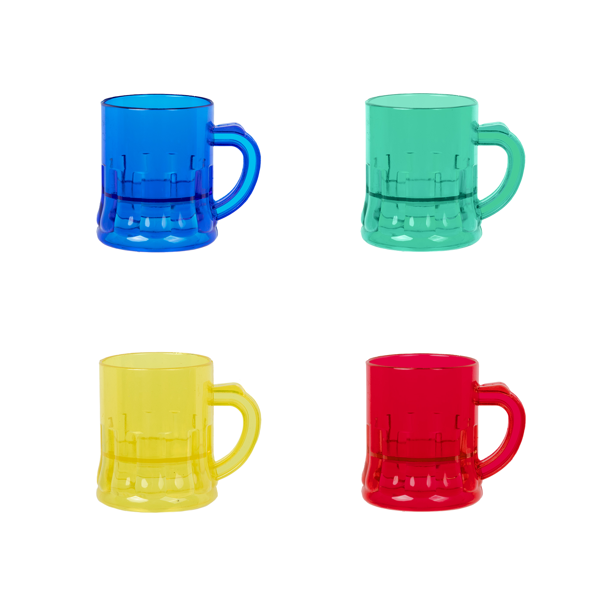 1 oz Mug Shaped Mini Shot Glass 1
