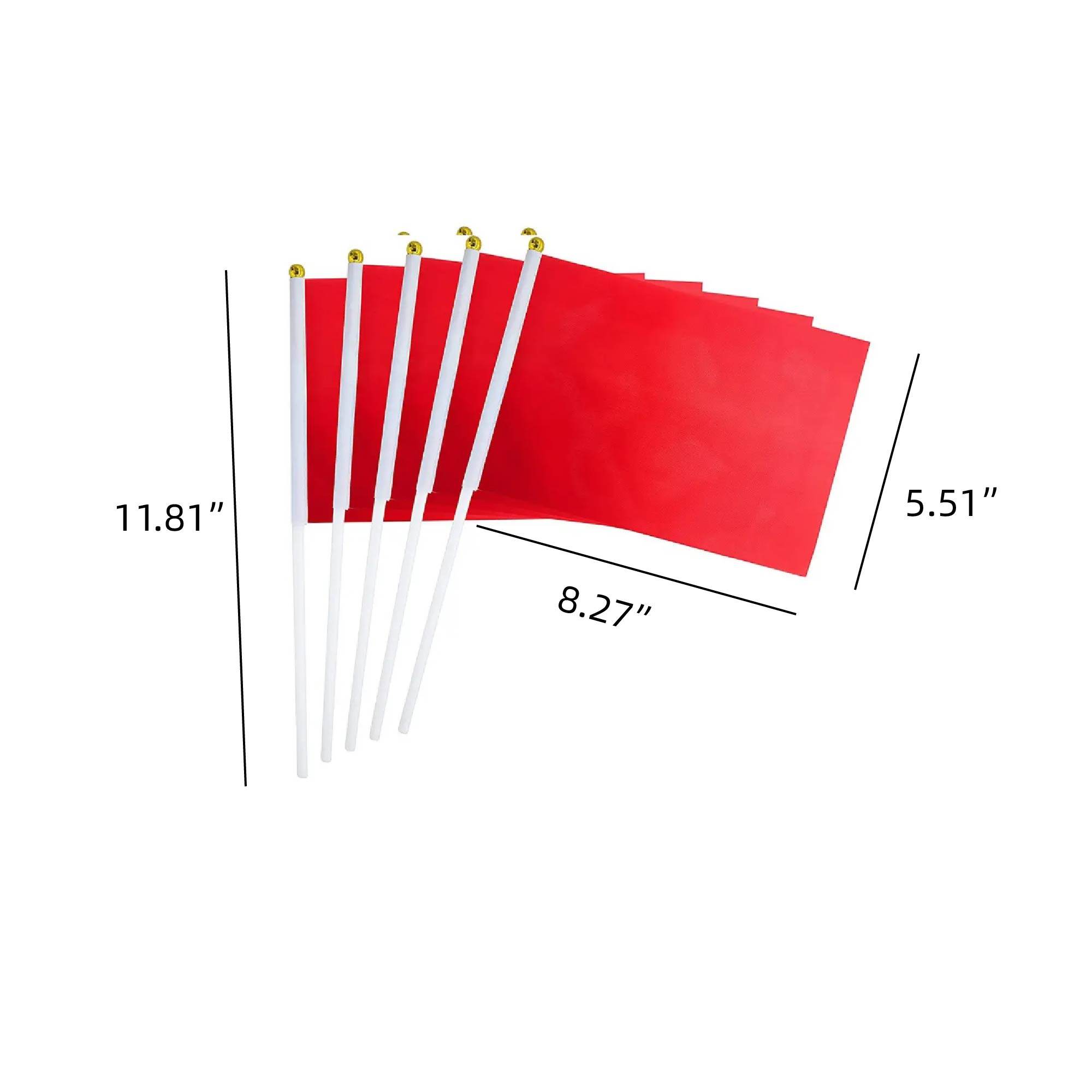 MOQ 50 pcs Hand Wave Flags 3