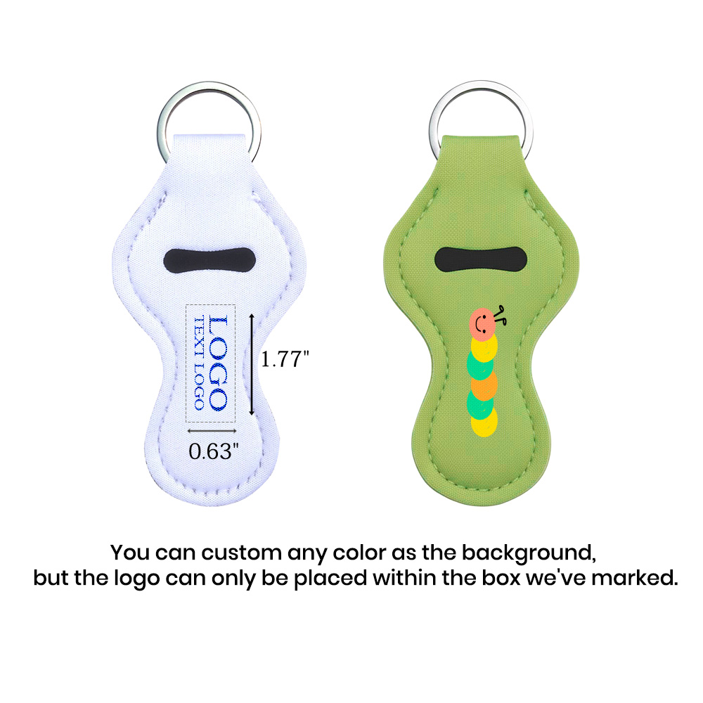 Custom Chapstick Holder Keychain 16