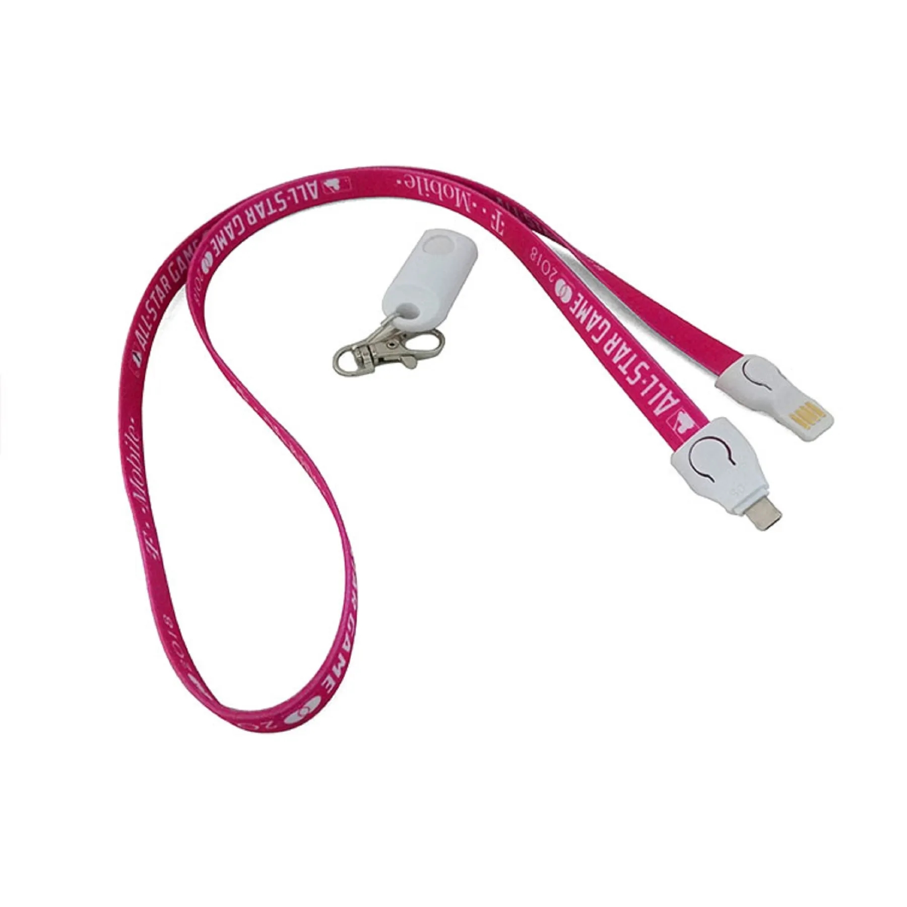 2 in 1 Smarty Charging Cable Lanyard 2