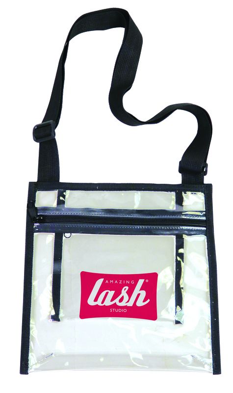 Clear Vinyl Crossbody Bag 2