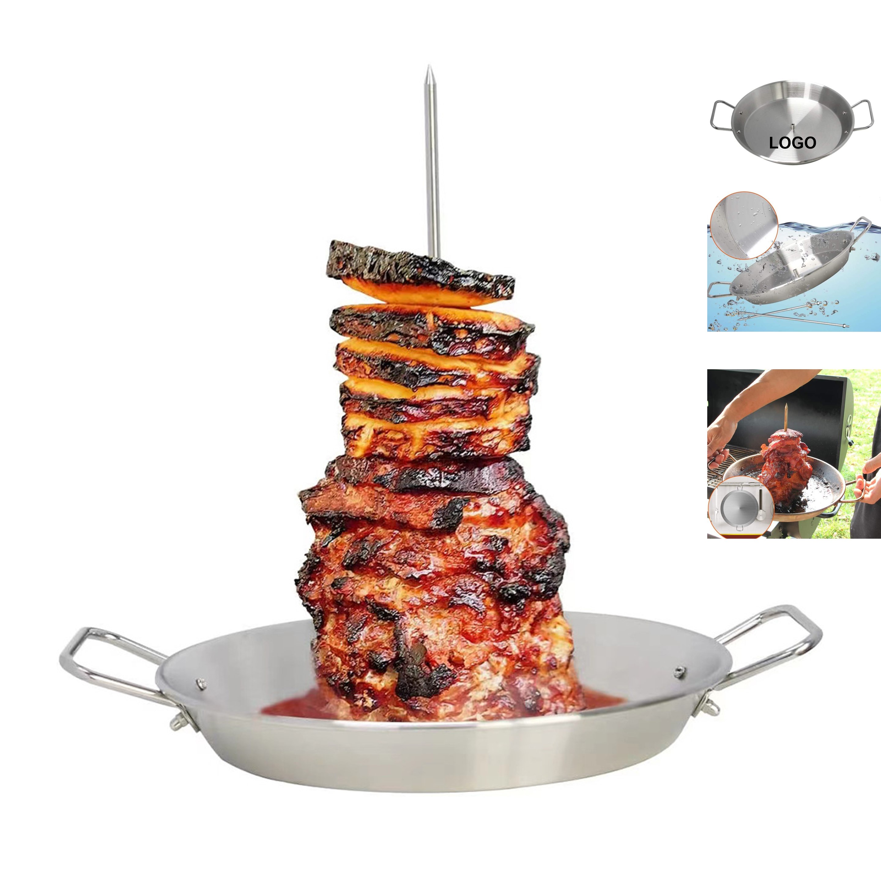 BBQ Vertical Skewer (direct import) 5