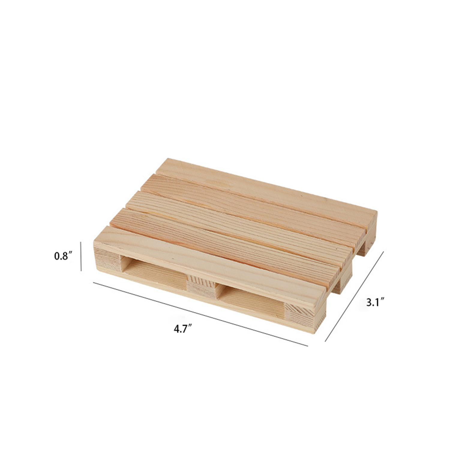 Multi Functional Wooden Pallet Drink Coasters 4