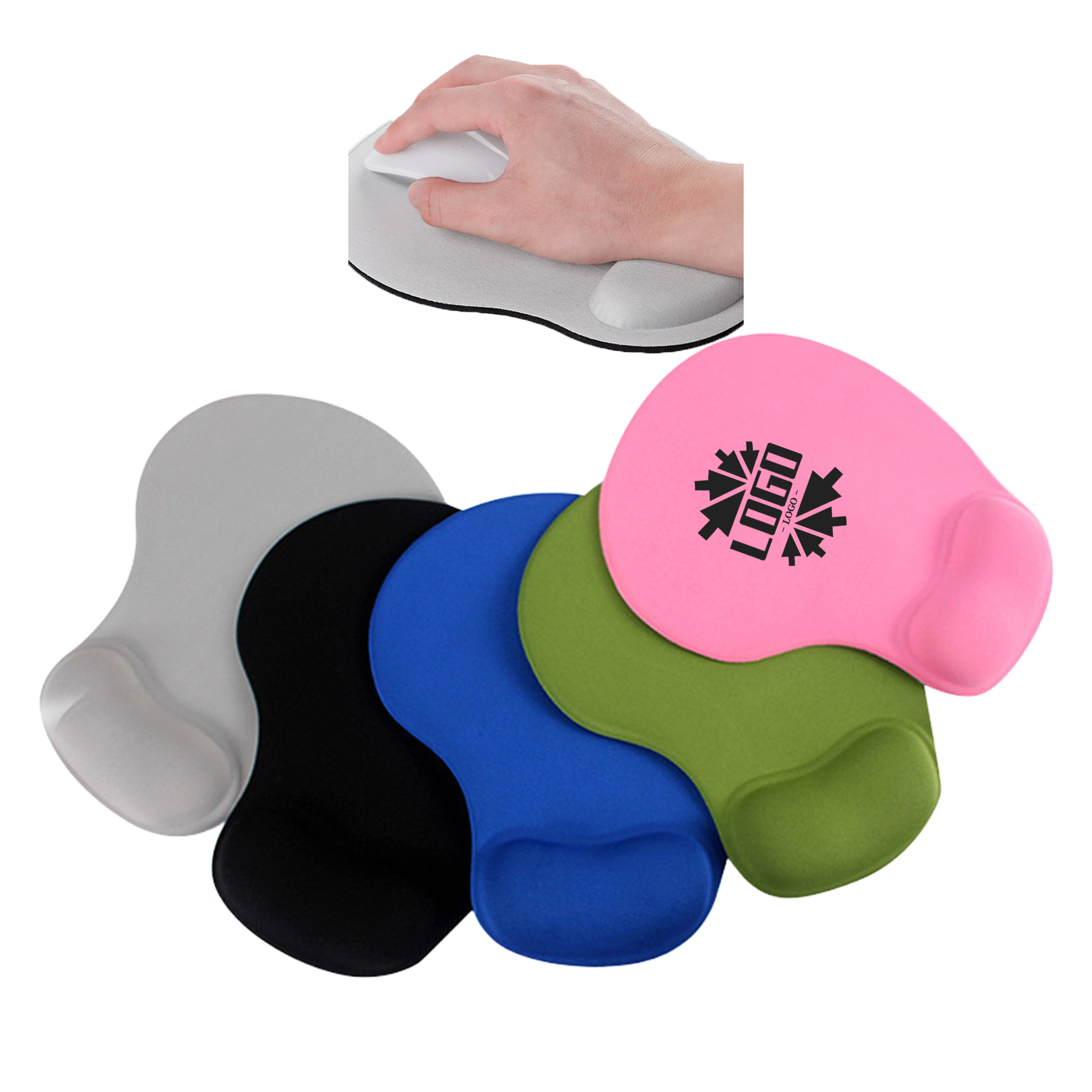 Ergonomic Silicone Wrist Rest Mouse Pad 2