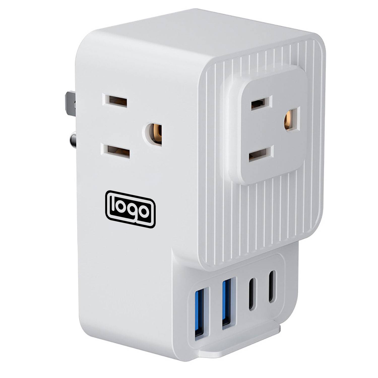 7-in-1 Portable Outlet Extender w/ Multiple Plugs 4