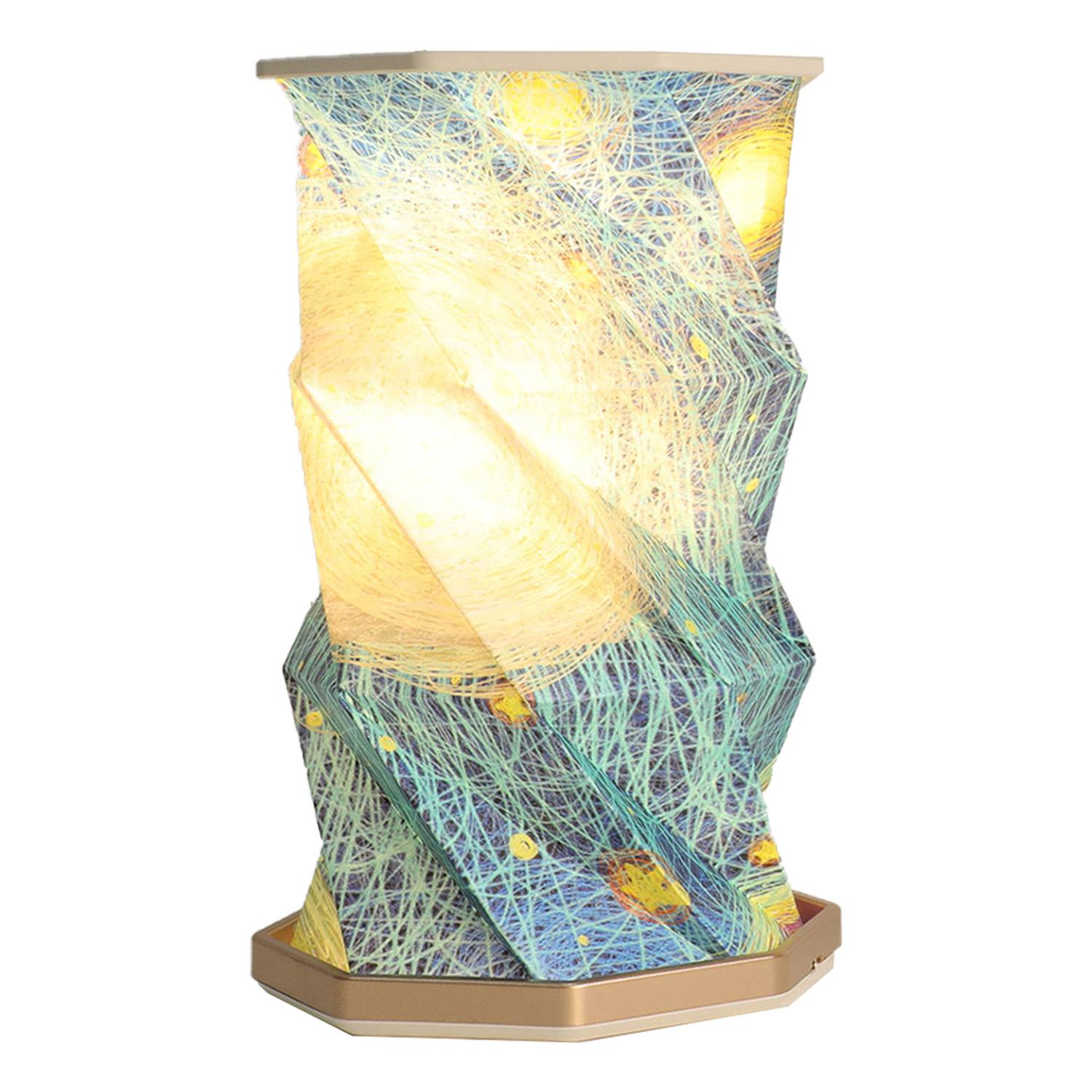 Custom Dimmable Collapsible Rechargeable Paper Lamp 4