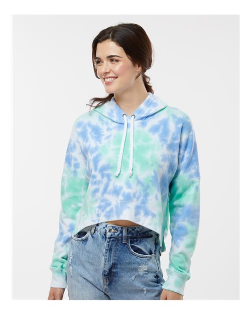 Women's Crop Hooded Sweatshirt - 8853 12