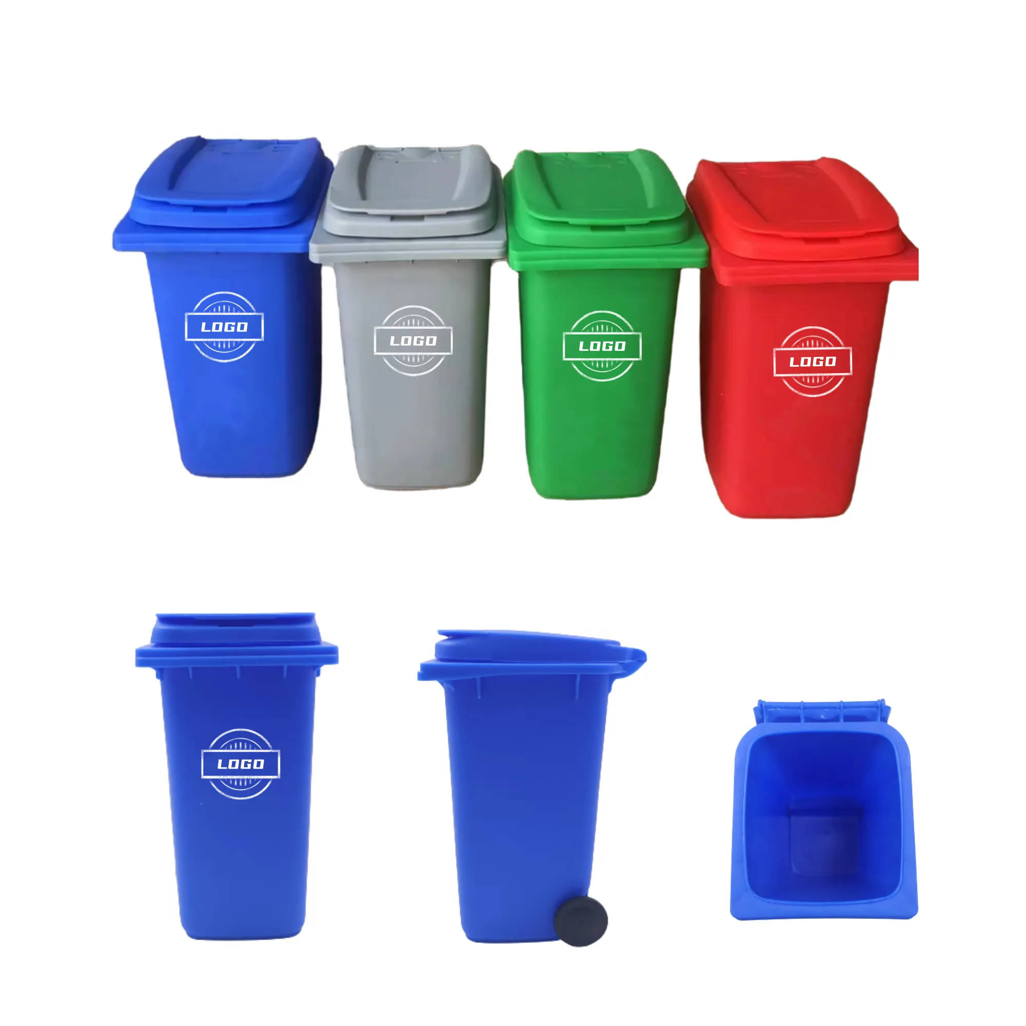 Mini Trash Can Pen Holder Desk Organizer 2