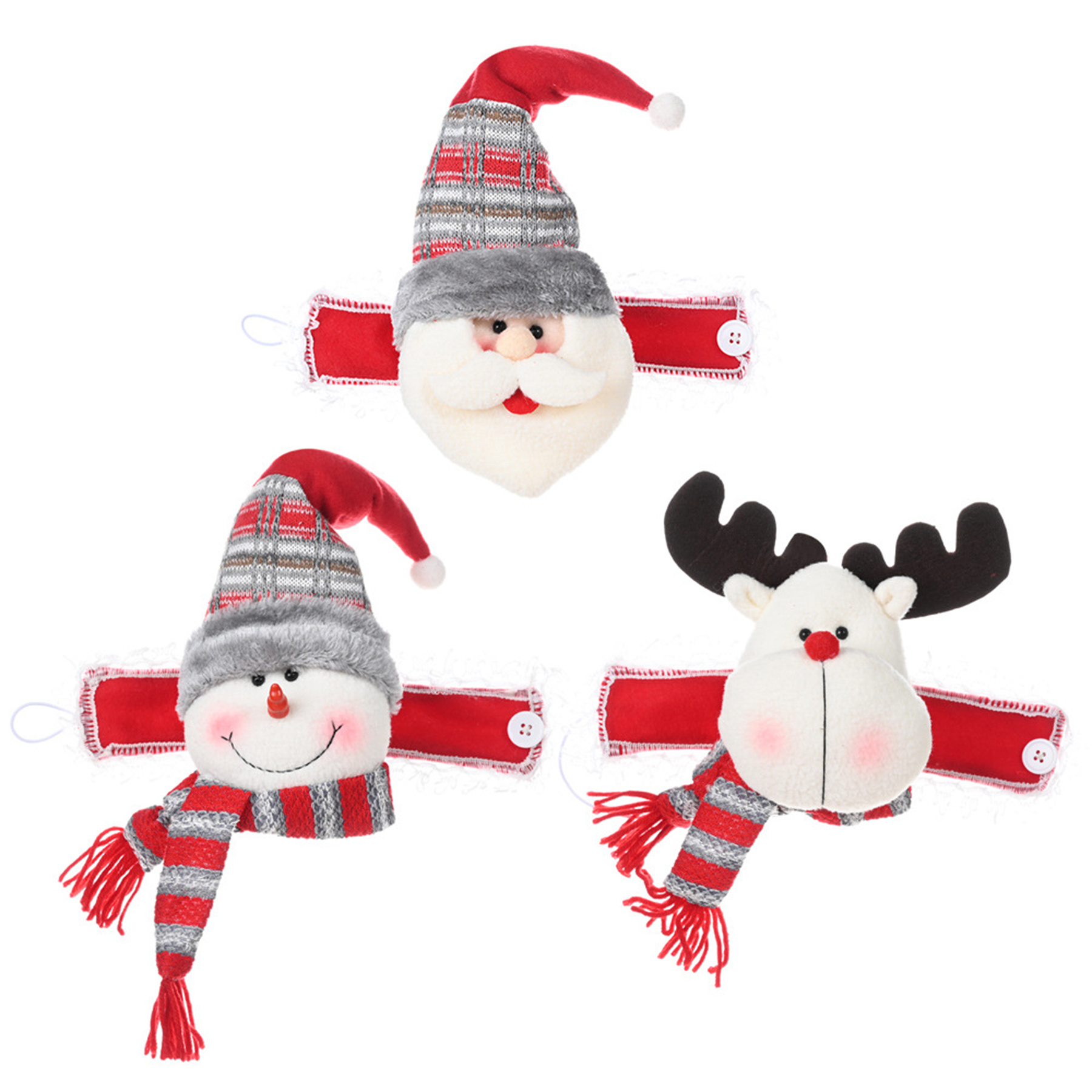 Santa Claus Curtain Buckles 2
