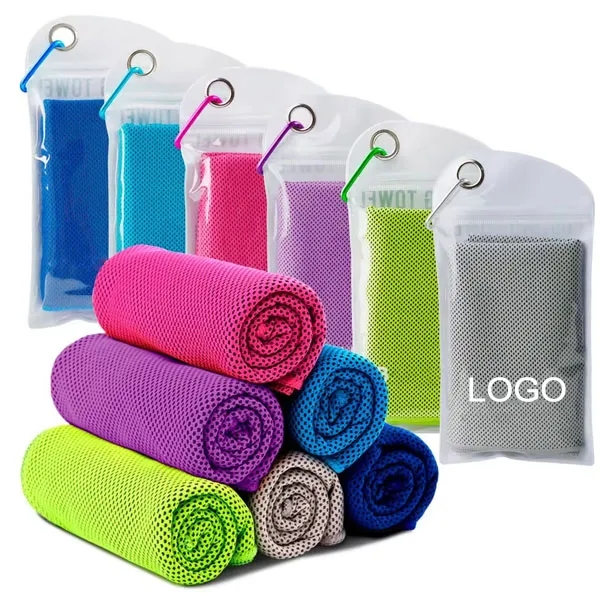 Cooling Towel in Water Resistant Pouch 5