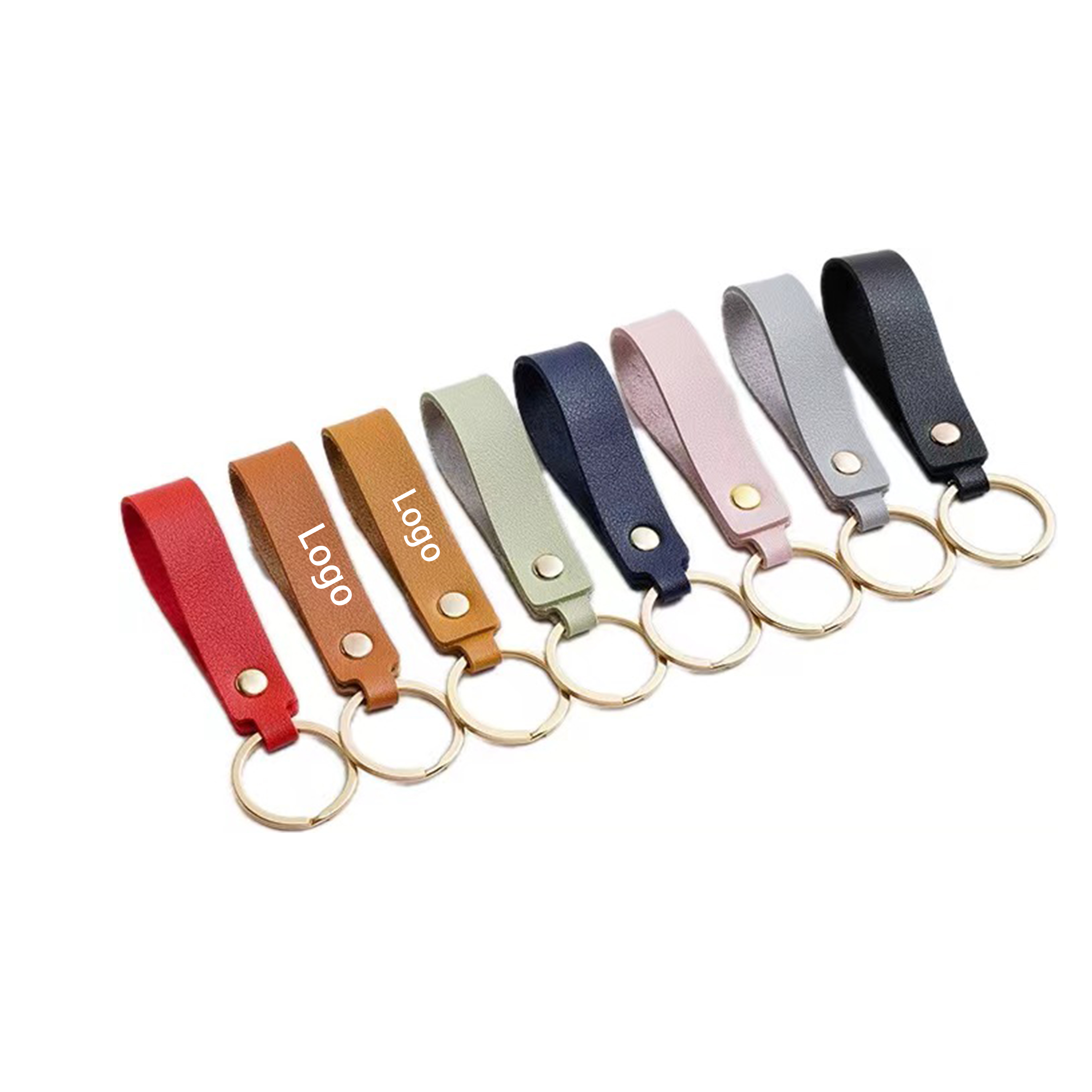 Vegan Leather Keychain 7