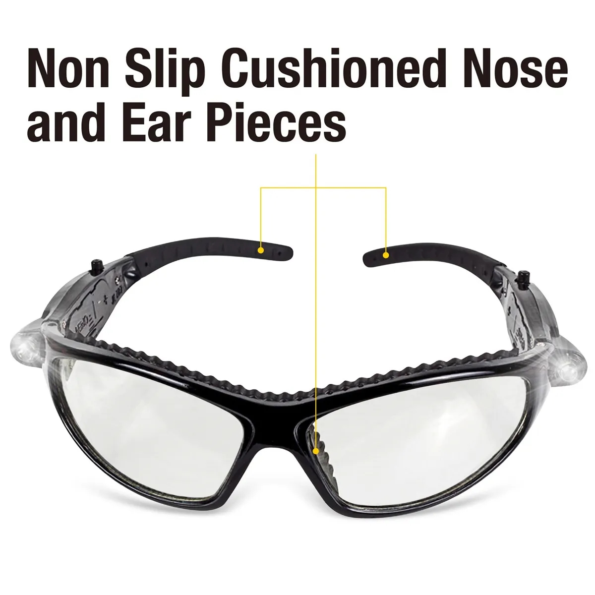 Lighted safety glasses 4