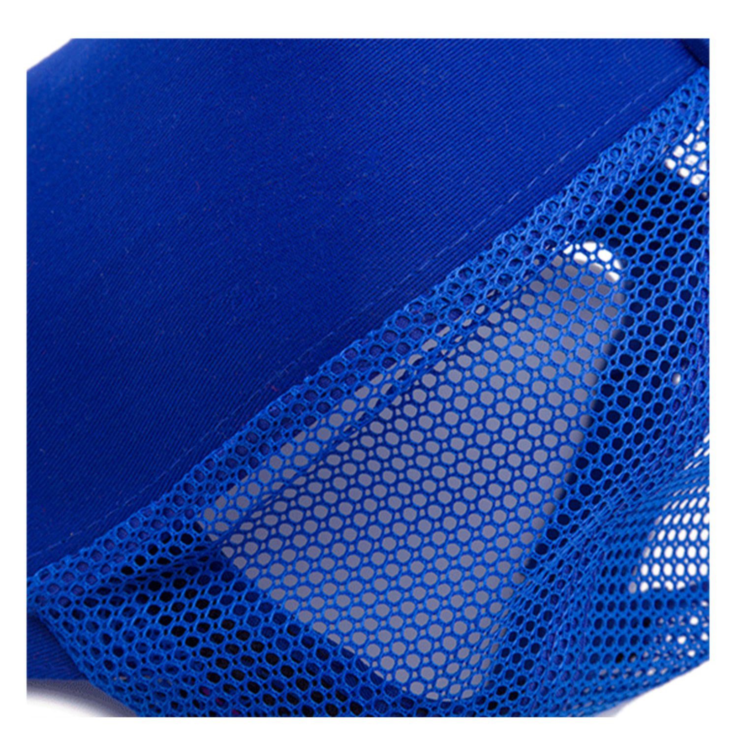 Structured 5-Panel Sandwich Trucker Mesh Cap w/ Plastic Snap 3