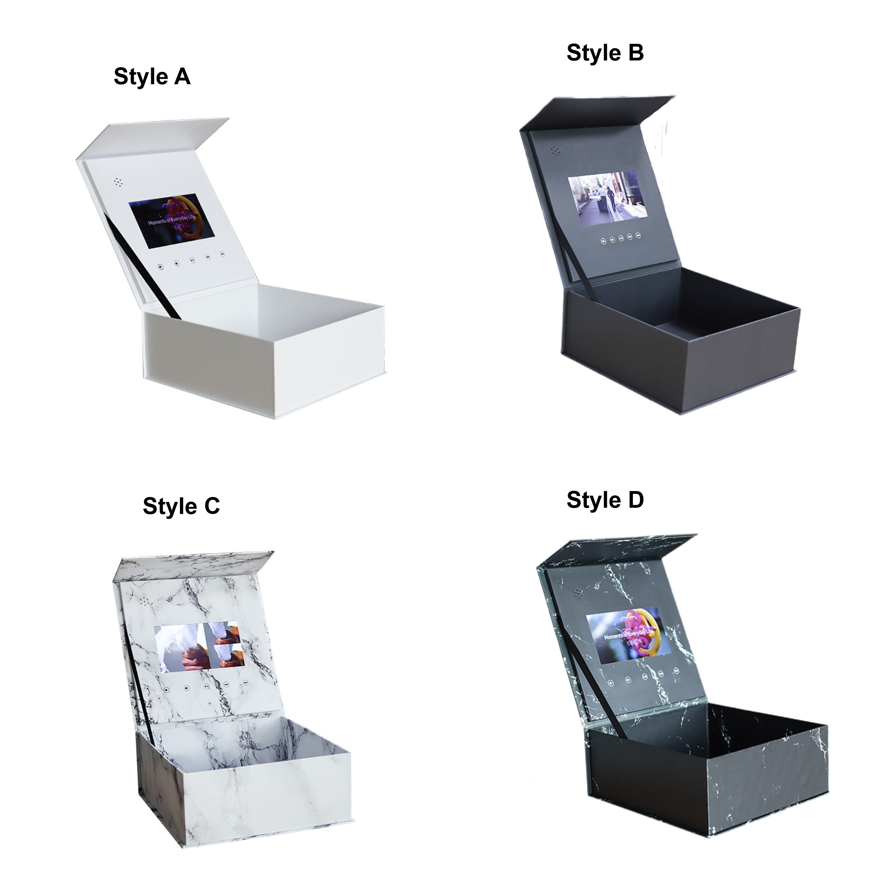 Video Player Gift Box with 7" Screen - OCEAN 5