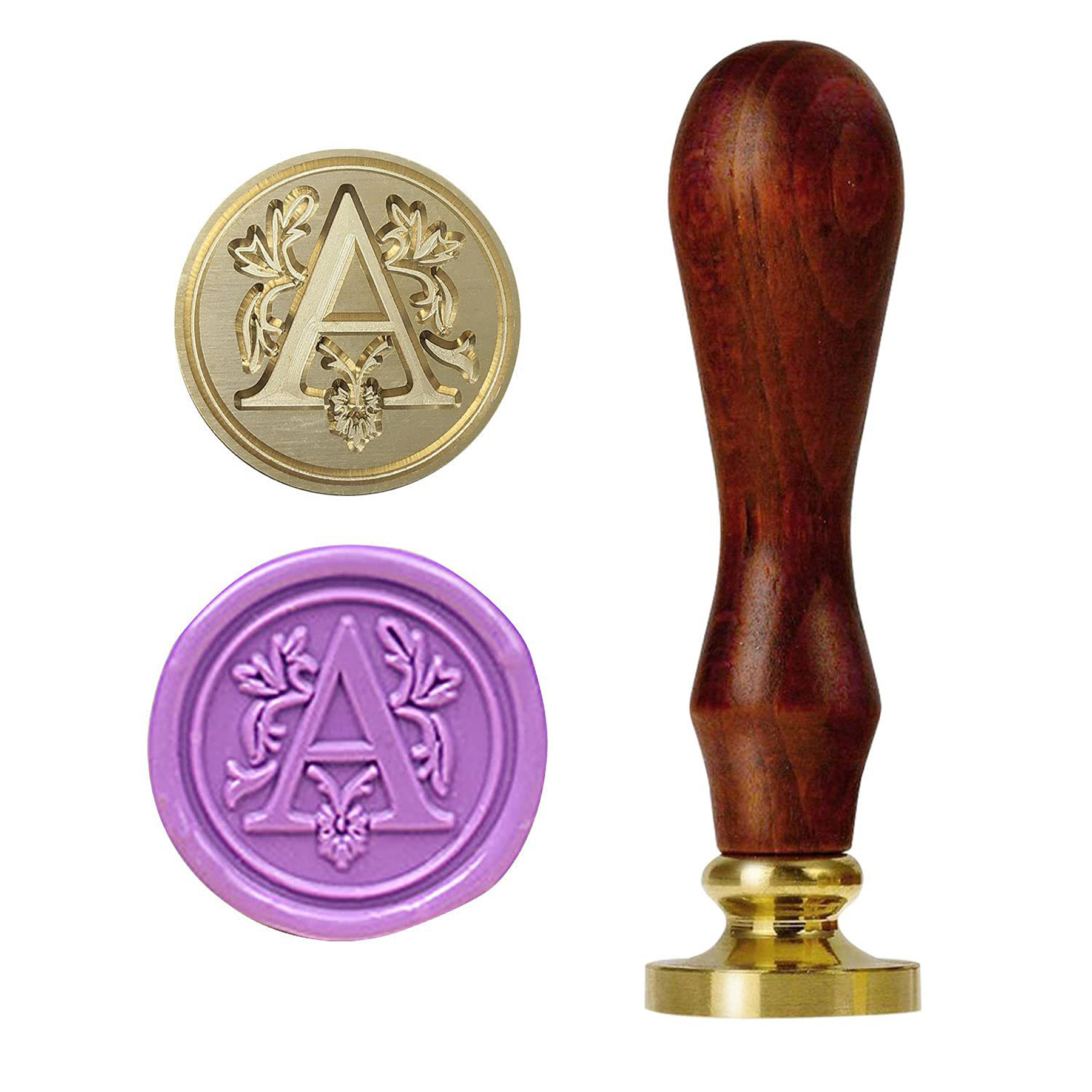 Wood Vintage Wax Sealing Stamper 8