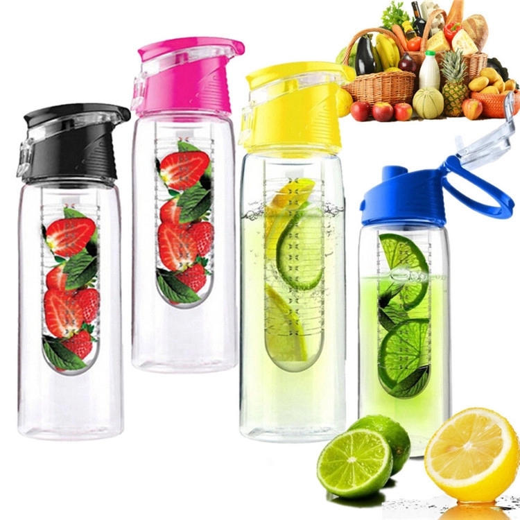 Sport Fruit Infuser Transparent Water Bottle 2
