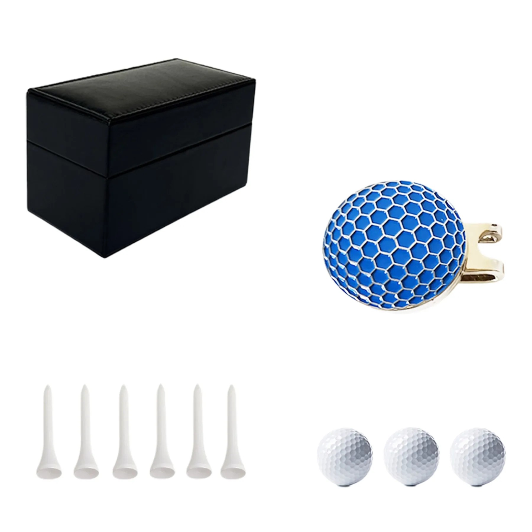 Leather Packaged Golf Balls Diameter 1.67 In 2