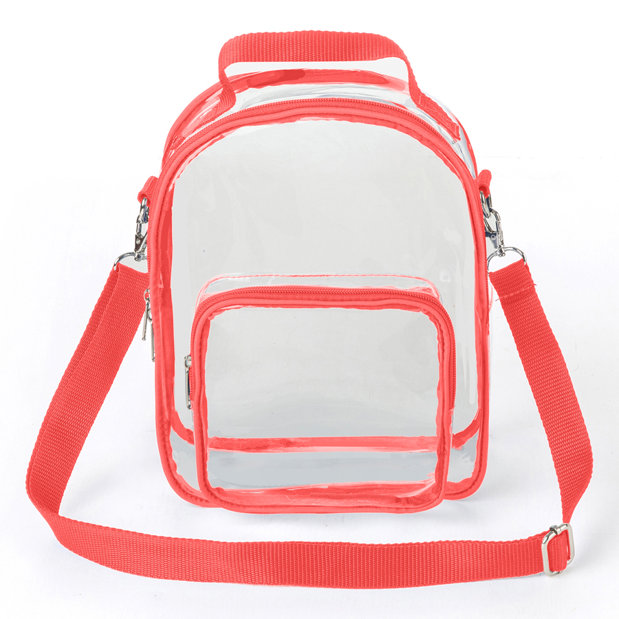 ClearPass Clear Crossbody Bag w/ Top Handle 8