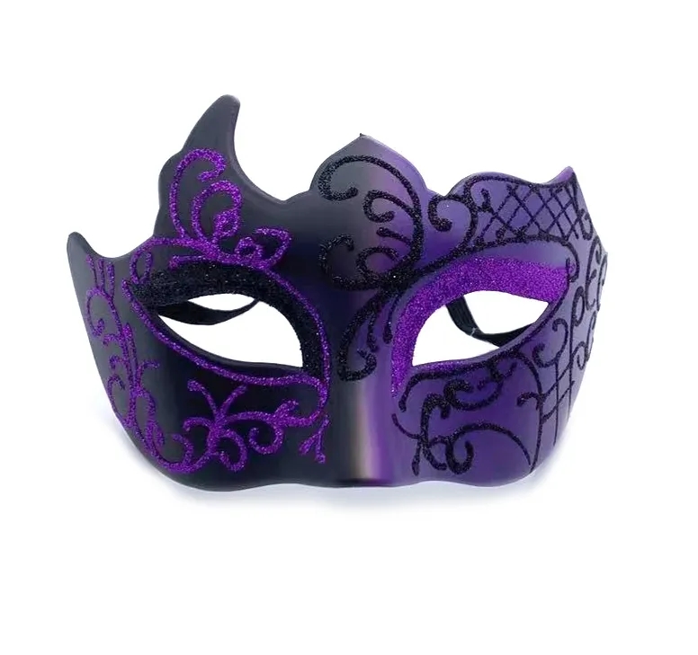 Venetian Couple Masquerade Mask Set 4