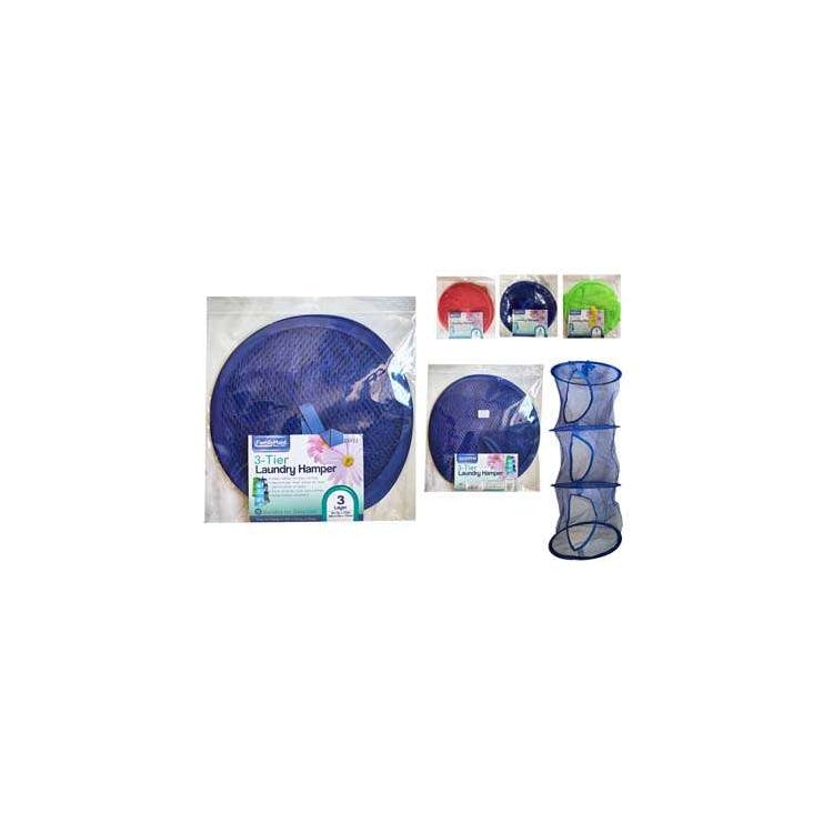 3-Tier Laundry Hampers Assorted 1