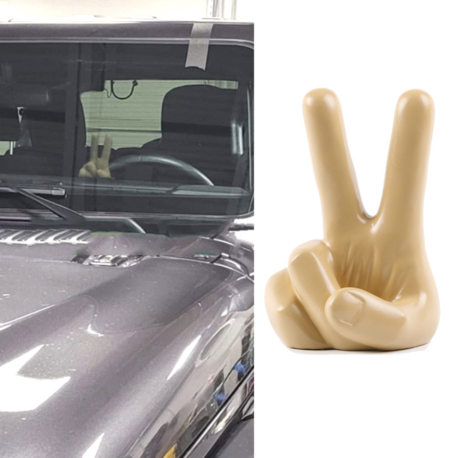 Car Resin Finger Decorative 5
