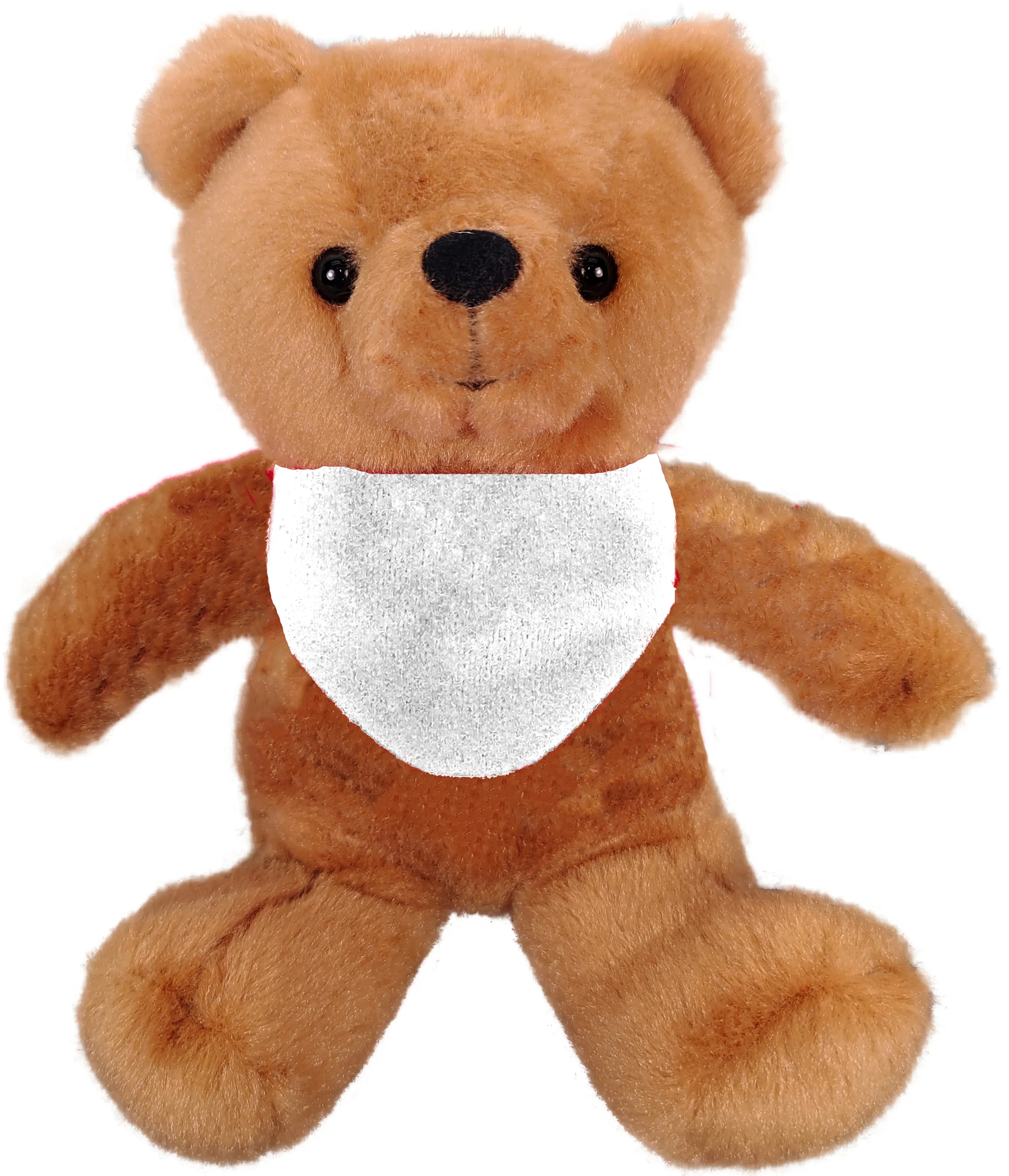 7" Brown Beanie Bear 4