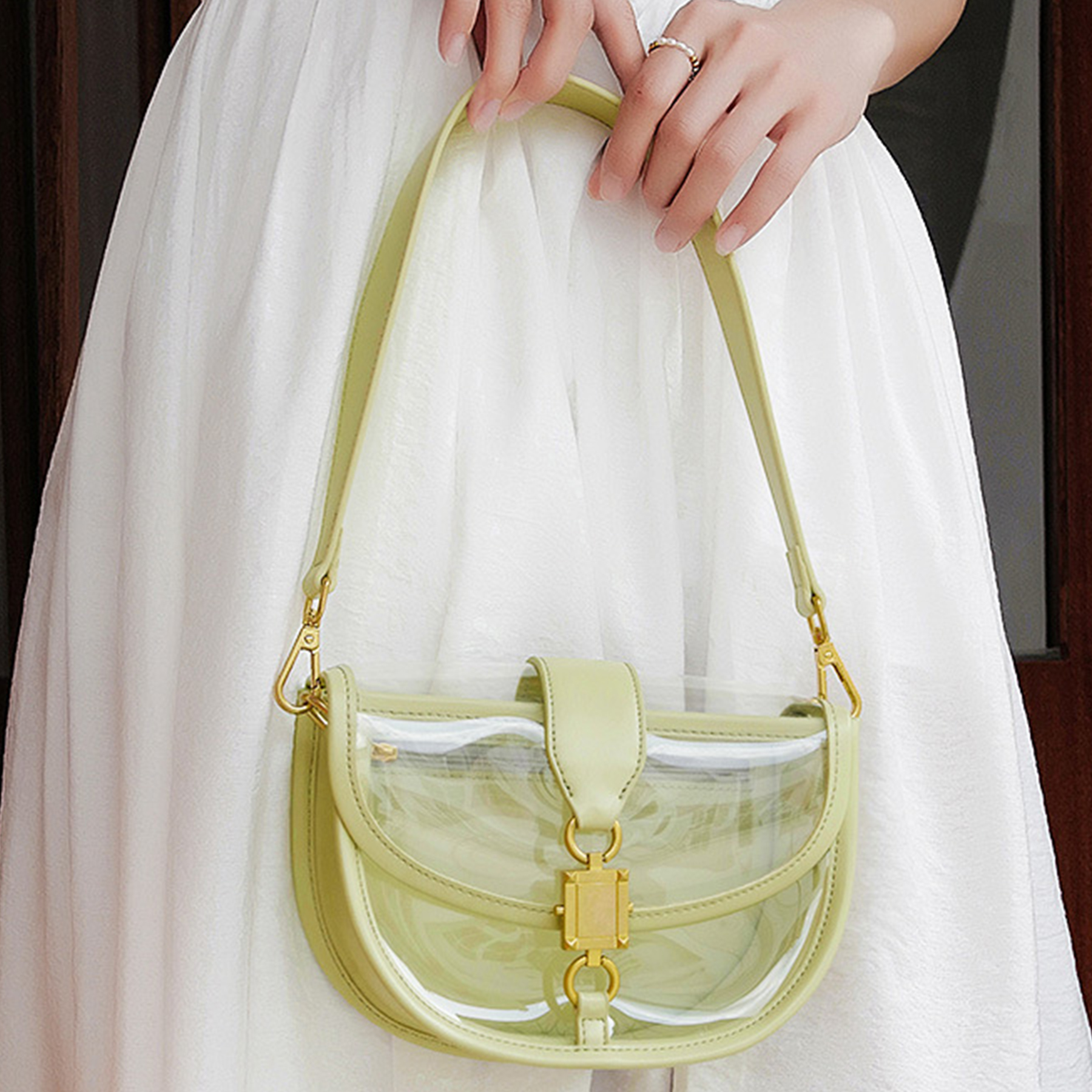 Pvc See-Through Jelly Clutch Bag 5