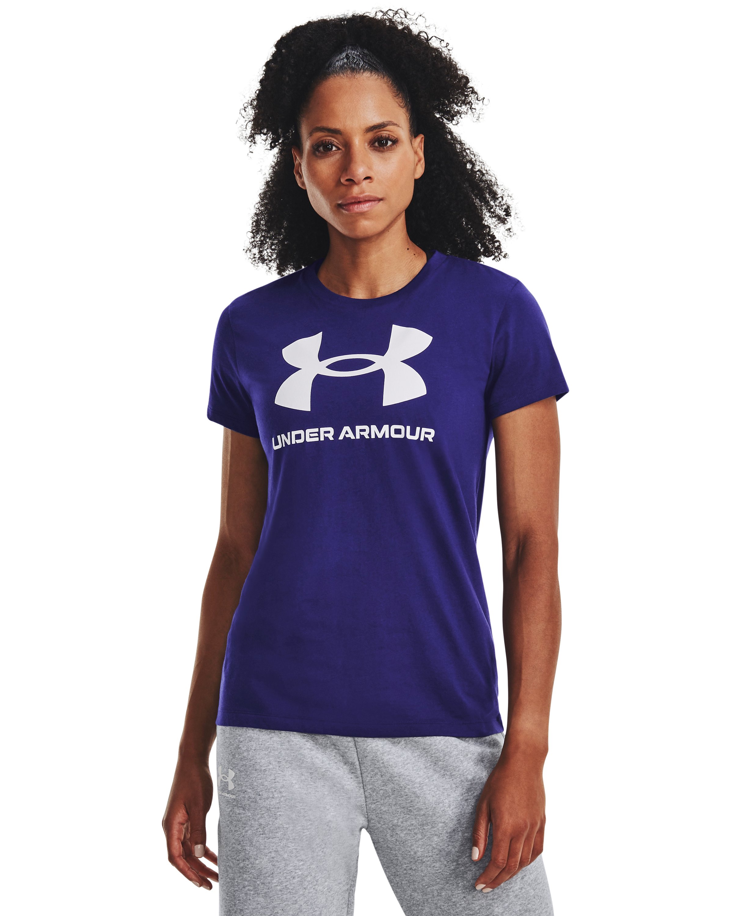 UA Rival Logo Women's Short Sleeve 54