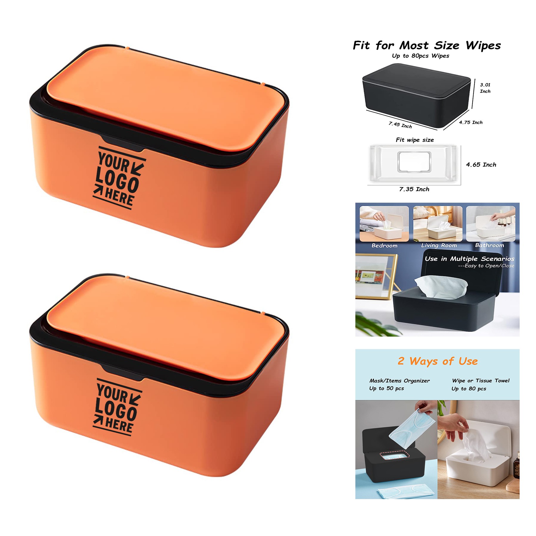Refillable Wipe Container 1