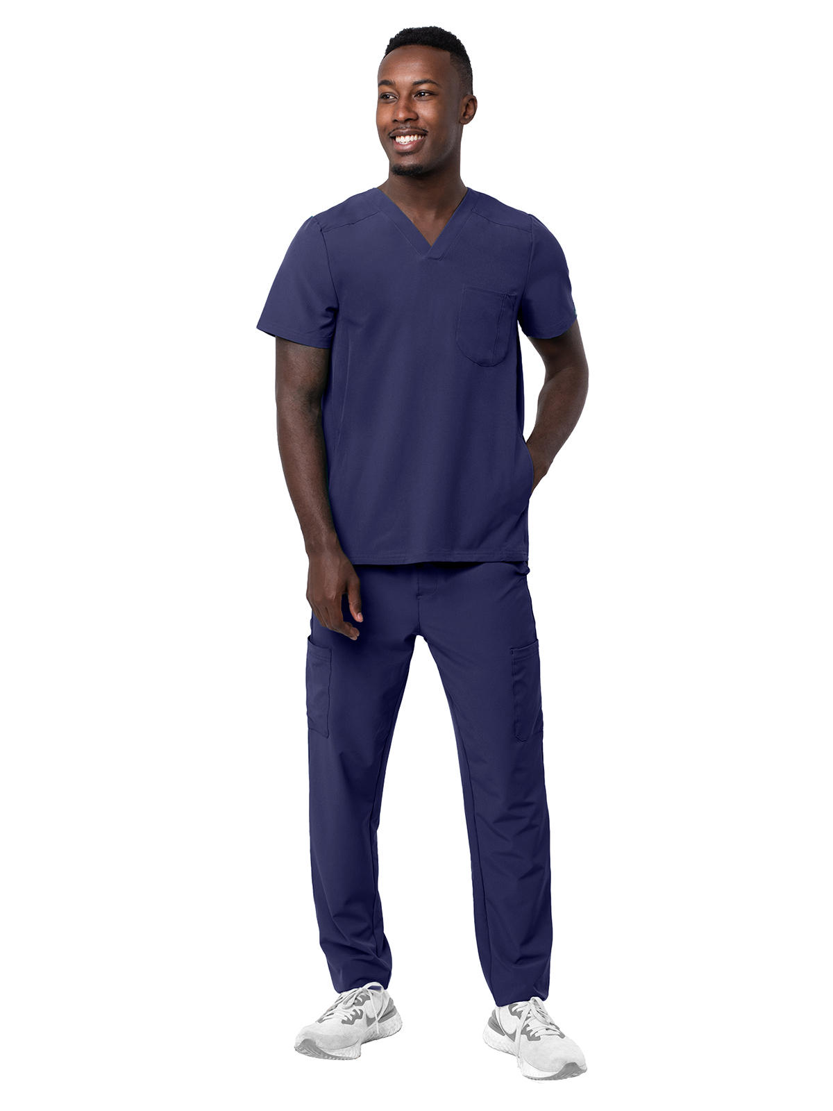 Adar - Addition - Men's Cargo Scrub Set
